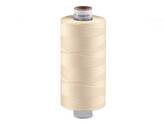 Polyesterové nitě návin 1000 m Aspo Amann - 1 ks - 3000 krémová světlá