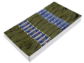 Příze vyšívací Mouline Niťárna - 24 ks - 6792 Military Olive