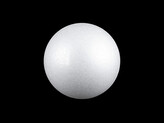 Koule Ø10 cm polystyren - 10 ks - 1 bílá