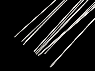 Floristický drát Ø1,3 mm, délka 40 cm - 500 ks - 1 bílá