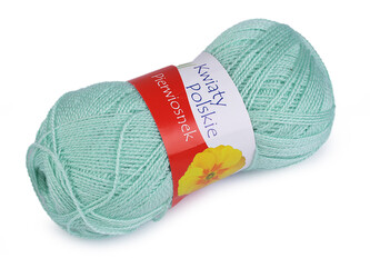 Pletací příze Pierwiosnek 100 g - 1 ks - 3 (197) mentolová