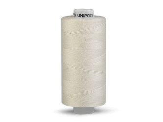 Polyesterové nitě Unipoly návin 500 m - 10 ks - 710 ecru