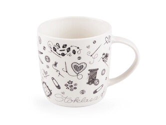 Hrnek Stoklasa v krabičce malý - 1 ks - bílá černá