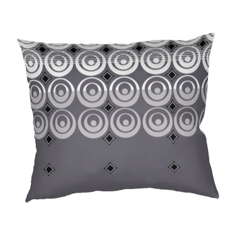 Dadka Povlak na polštář krep Sahara šedá 70x90 cm