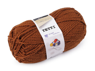 Pletací příze Yetti 100 g - 1 ks - 26 (53164) hnědá