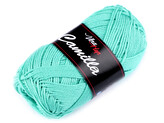 Bavlněná pletací příze Camilla 50 g - 1 ks - 39 (8138) mint tmavá