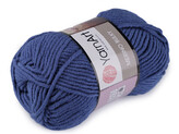 Pletací příze Merino bulky 100 g - 1 ks - 17 (551) modrá