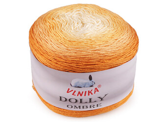Pletací příze Dolly Ombre 250 g - 1 ks - 1 (309) oranžovožlutá