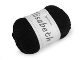 Pletací vlněná příze Elisabeth 100 g - 1 ks - 6 černá