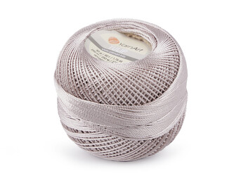 Příze háčkovací Tulip 50 g - 6 ks - 15 (438/76) šedokrémová