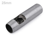 Výsečník / děrovač na látky Ø25 mm, Ø26 mm, Ø28 mm, Ø32 mm - 1 ks - 25 mm nikl
