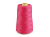 Polyesterové nitě pro overlocky i klasické šití návin 5000 yards PES 40/2 - 1 ks - 563 Fandango Pink
