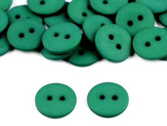 Knoflík velikost 24" - 50 ks - 20 (168) zelená tmavá
