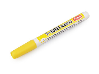 Fixy na textil - 1 ks - 1 žlutá
