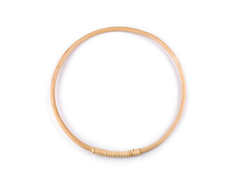 Bambusový kruh Ø25 cm - 1 ks - 1 bambus světlý