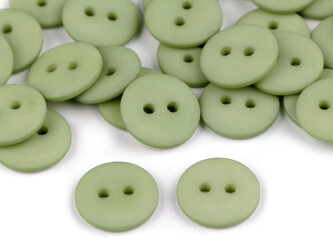 Knoflík velikost 24" - 50 ks - 21 (65) zelená ledově