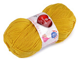 Pletací příze Baby Love a Care 100 g - 1 ks - 23 (1321) hořčicová