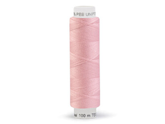 Polyesterové nitě Unipoly návin 100 m - 10 ks - 371 Seashell Pink