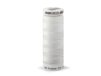 Polyesterové elastické nitě Seraflex Mettler návin 130 m - 5 ks - 1000 Off White
