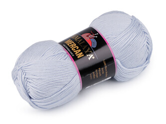 Pletací příze Mercan 100 g - 1 ks - 4 (06) modrá světlá