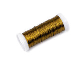 Drát Ø0,3 mm - 10 ks - 3 zlatá tmavá