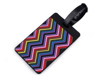 Jmenovka / visačka na kufr - 10 ks - 9 multikolor