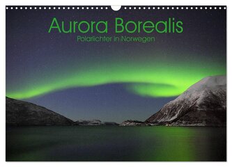 Aurora Borealis: Polarlichter in Norwegen (Wandkalender 2025 DIN A3 quer), CALVENDO Monatskalender