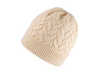 Dámská / dívčí zimní čepice Emi Ross - 1 ks - 2 béžová nejsv.