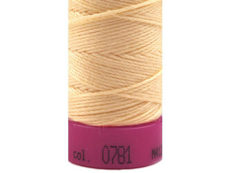 Polyesterové nitě Aspo 30 / riflové návin 30 m - 5 ks - 781 Vanilla