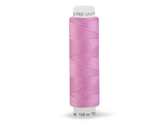 Polyesterové nitě Unipoly návin 100 m - 10 ks - 431 Sachet Pink