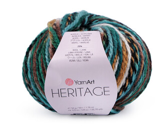 Pletací příze Heritage 50 g - 1 ks - 2 (337) tyrkys