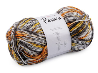Pletací příze Passion 100 g - 1 ks - 3 (1251) oranžová