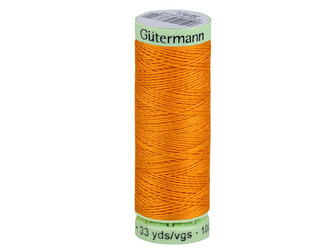 Polyesterové nitě Gütermann Jeans návin 30 m - 1 ks - 362 hořčicová
