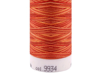 Nitě Poly Sheen Multi Mettler 200 m - 1 ks - 9934 Burnt Orange