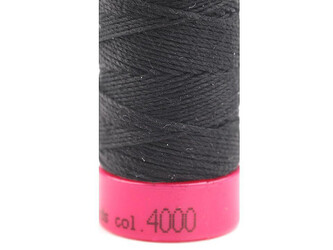 Polyesterové nitě Aspo 30 / riflové návin 30 m - 5 ks - 4000 Black