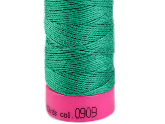 Polyesterové nitě Aspo 30 / riflové návin 30 m - 5 ks - 0909 Kelly Green Polyesterové nitě Aspo 30 / riflové návin 30 m - 5 ks - 0909 Kelly Green