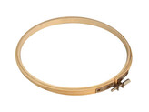 Vyšívací kruh bambusový Ø15 cm - 1 ks - 1 (Ø15 cm) bambus světlý