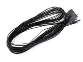 Kožený řemínek šíře 2 mm, 120 cm - 20 ks - 2 (1) černá