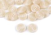 Knoflík s imitací prošití velikost 32", 40" - 50 ks - 1 (32") béžová světlá