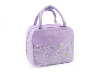 Termotaška skládací svačinová s kapsou 19x22 cm - 1 ks - 2 fialová sv.