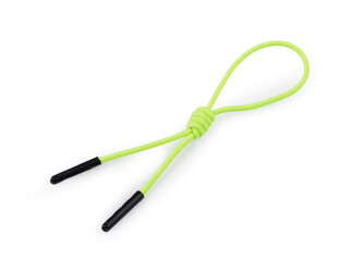 Poutko / taháček pružný - 10 ks - 2 žlutá neon