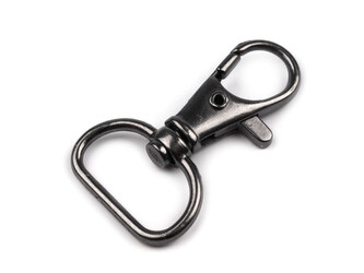 Kovová karabina s obrtlíkem průvlek 18 mm - 5 ks - 3 nikl černý