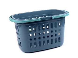 Plastový košík 27x38 cm - 1 ks - 1 petrolejová