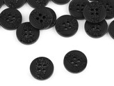 Knoflík laser velikost 24", 28", 32", 36" - 50 ks - 14 (28") černá