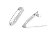 Brožový můstek 5x29 mm - 1000 ks - platina