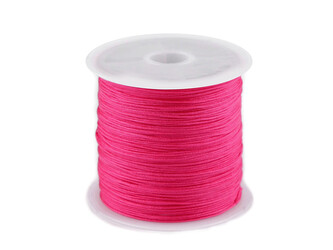 Šňůrka PES Ø0,5 mm - 1 ks - 8 pink