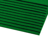 Látková dekorativní plsť / filc 20x30 cm - 12 ks - 21 (F26) zelená pastelová