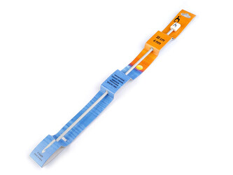 Háček na tuniské háčkování vel. 3,5; 4; 5 Pony - 5 ks - 4 mm stříbrná