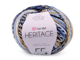 Pletací příze Heritage 50 g - 1 ks - 1 (332) modrá