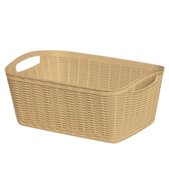 BAMA Košík univerzální plastový LA CANESTRINA, přírodní